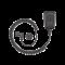 Micrófono de mano para radios Garmin con conector de 12 pines 10-12506-00