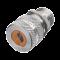 Conector de cable, de aluminio macho recto, .13 - .19\" (3.2 - 4.7 mm), 3/4\". HUB-SHC-1030