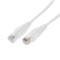 Cable de Parcheo Slim UTP Cat6A - 7 m Blanco, Diámetro Reducido (28 AWG) LP-UT6A-700-WH28