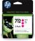HP Cartucho de tinta DesignJet 712 de 29 ml, magenta, pack de 3