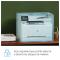 HP Color LaserJet Pro MFP M283fdw, Imprime, copia, escanea, envía fax, Impresión desde USB frontal