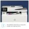HP Color LaserJet Pro MFP M283fdw, Imprime, copia, escanea, envía fax, Impresión desde USB frontal
