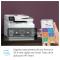 HP Color LaserJet Pro MFP M283fdw, Imprime, copia, escanea, envía fax, Impresión desde USB frontal