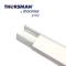 CANALETA 9001-01250 THORSMAN TRL 50 CANALETA DE PVC BLANCO CON 2 PLATAFORMAS 4 CINCHOS PRESENTACIN D