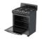 Whirlpool WFR3000B cocina Cocina independiente Gas Negro
