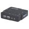 Manhattan Switch KVM Compacto de 2 Puertos