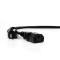 Vorago CAB-122 cable de alimentación Negro 1.5 m NEMA 5-15P