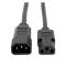 Tripp Lite P004-002-13A Cable de Alimentación para PDU, C13 a C14 - 13A, 250V, 16 AWG, 61 cm [2 pie