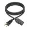 Tripp Lite P006-006 Cable de Alimentación de CA para Computadora de Escritorio, NEMA 5-15P a C13 - 