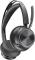 POLY Auriculares Voyager Focus 2 con certificación de Microsoft Teams con base de carga