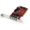 StarTech.com Tarjeta Adaptador PCI USB 3.0 SuperSpeed de 4 puertos con Conector LP4 SATA - Hub Conce