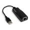 StarTech.com Adaptador Tarjeta de Red Externa NIC USB 1 Puerto Gigabit Ethernet 1Gbps RJ45 USBA Negr