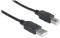 Manhattan USB A/USB B 1m cable USB USB 2.0 Negro