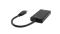 Vorago ADP-204 adaptador de cable de vídeo HDMI + 3.5mm USB tipo A Negro