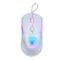 MOUSE GAME FACTOR MOG530-WH - CARCASAS INTERCAMBIABLES, PIXART 3327, 12, 000 DPI, RGB, USB, BLANCO