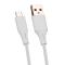 Vorago CAB-M01W cable USB 1 m Blanco