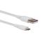 Vorago CAB-M01W cable USB 1 m Blanco