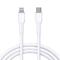 CABLE USB V3.0 TIPO C - LIGHTNING - 1 METRO, BLANCO, BROBOTIX  6006818