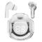 AUDIFONO TWS BLUETOOTH 5.3 MOON - EARBUDS, INALAMBRICO, IN-EAR, BLANCO, PANTALLA LED DIGITAL, BROBOT