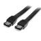 StarTech.com Cable 91cm 0.9m eSATA Serial ATA a eSATA III 6Gbps Externo Blindado - Macho a Macho - N