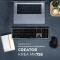 Kit Teclado y mouse Inalámbrico 2.4hz Creator Krea MK755 Acteck Advanced Series Teclado Inalámbric