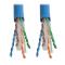 Tripp Lite N222-01K-BL Cable Ethernet a Granel de PVC UTP Cat6 Gigabit Núcleo Sólido, Azul, 304.8 