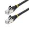 StarTech.com Cable de 0.6m de Red Ethernet CAT6a - Negro - Low Smoke Zero Halogen (LSZH) - 10GbE - 5