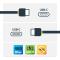 StarTech.com USB2EPR1M cable USB USB 2.0 1 m USB C Negro