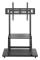 Manhattan 462334 soporte para TV 2.54 m (100") Negro