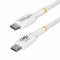 StarTech.com Cable de Carga para Portáti USB-C de 1m - Cable USB Tipo C USB 2.0 para Laptop - Blanc