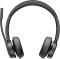 POLY Auriculares Voyager 4320 con certificación de Microsoft Teams + adaptador BT700 + Soporte de c