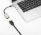 Manhattan 153973 adaptador de cable de vídeo 0.11 m USB Tipo C HDMI Gris