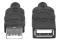 Manhattan 308519 cable USB USB 2.0 1 m USB A Negro