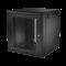 Gabinete de Pared 12U de 635 mm de Profundidad, Rack de 19\'\' en Acero Reforzado: Compacto y Resist