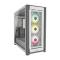 GABINETE CORSAIR CUE 5000X/NEGRO/SEMI- TORRE/ ATX/CRISTAL TEMPLADO/RGB/GAMER (CC-9011212-WW) CC-9011