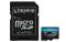 Kingston Technology Canvas Go! Plus 256 GB MicroSD UHS-I Clase 10