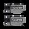 Par de Holders para fibra óptica 250 micras para Fusionadora LinkedPRO LP-FS-PRO-X6 LP-FH-250
