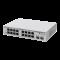 Switch MikroTik con 16 Puertos Gigabit Ethernet / 2 Puertos SFP+ 10G / Filtrado MAC y VLANs / SwOS C