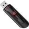 Memoria USB SanDisk Cruzer Glide - 64GB, USB 3.0, Negro/Rojo