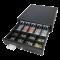 Cajón para Efectivo / Serie MK / Push Open / Insertos Ajustables Billetes y Monedas / Cubierta de Ac