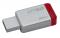 Kingston Technology DataTraveler 50 32GB 32GB USB 3.0 (3.1 Gen 1) Type-A Rojo, Plata unidad flash US