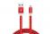 ADATA 1m, USB2.0-A/USB2.0 Micro-B 1m USB A Micro-USB B Rojo