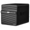 Synology DS418J NAS Escritorio Ethernet Negro servidor NAS y de almacenamiento