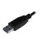 StarTech.com Adaptador Concentrador Hub USB 3.0 Super Speed para Laptop de 4 Puertos Salidas - Negro