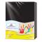 PAPEL CORTADO EUROCOLORS CARTA NEGRO C/100 EC0014