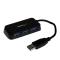StarTech.com Adaptador Concentrador Hub USB 3.0 Super Speed para Laptop de 4 Puertos Salidas - Negro