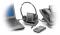 Plantronics Savi W720 Biauricular Diadema Negro auricular con micrófono