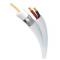 CABLE SIAMES RG59 (MALLA 95%, CONDUCTOR 20 AWG) + 2/18 AWG, BLANCO, SIAMES, 152 MTS CB-683
