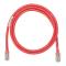 Panduit NK5EPC3RDY 0.91m Cat5e U/UTP (UTP) Rojo cable de red
