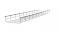 CHAROFIL MG-50-434EZ canaleta para cable Bandeja portacables recta Acero inoxidable